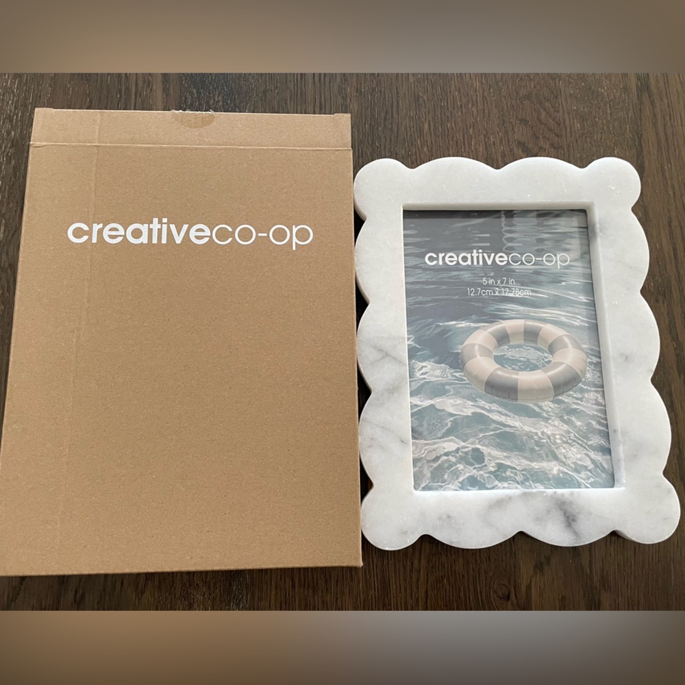 Marble 5x7 picture frame